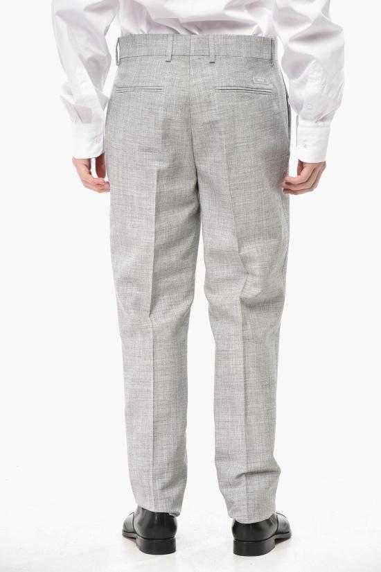  베르사체 스트레이트 팬츠 1010982 1A11264 1EB60 Gray - VERSACE
