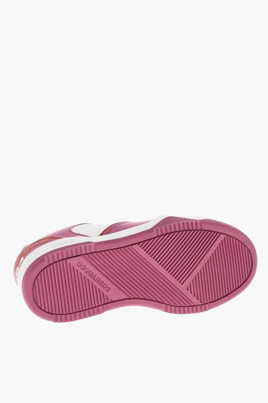  디스퀘어드2 스니커즈 S83SNW0315 SJ01504867 M2687 Bianco Rosa Rosso - DSQUARED2