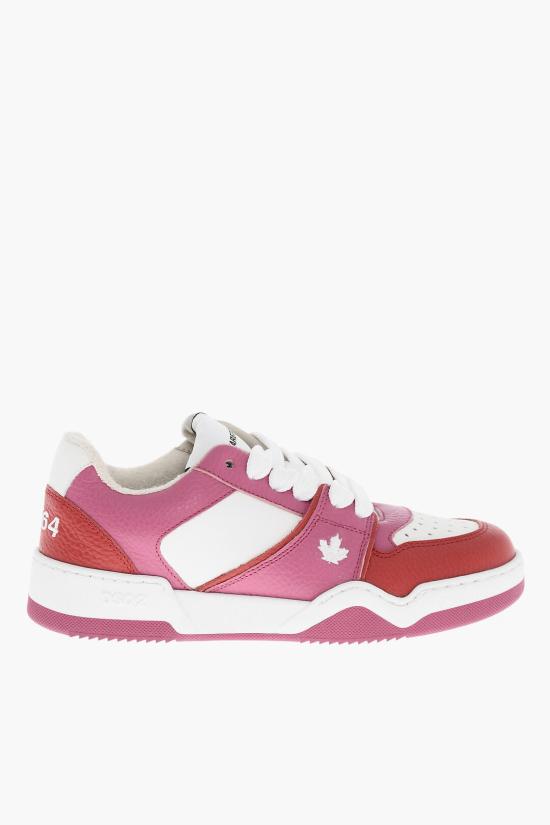  디스퀘어드2 스니커즈 S83SNW0315 SJ01504867 M2687 Bianco Rosa Rosso - DSQUARED2