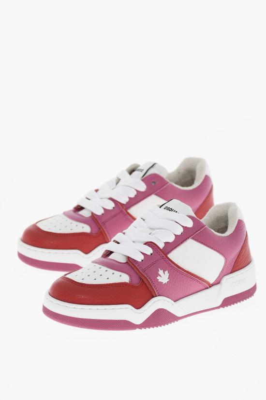  디스퀘어드2 스니커즈 S83SNW0315 SJ01504867 M2687 Bianco Rosa Rosso