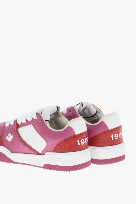  디스퀘어드2 스니커즈 S83SNW0315 SJ01504867 M2687 Bianco Rosa Rosso - DSQUARED2