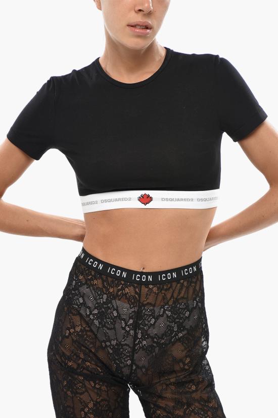 디스퀘어드2 반팔 티셔츠 S83D8M24 SJ4470 010 Black