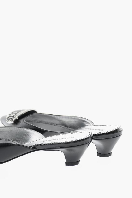  디스퀘어드2 뮬/슬리퍼 S83MHW0038 SJ01500001 2124 Black - DSQUARED2
