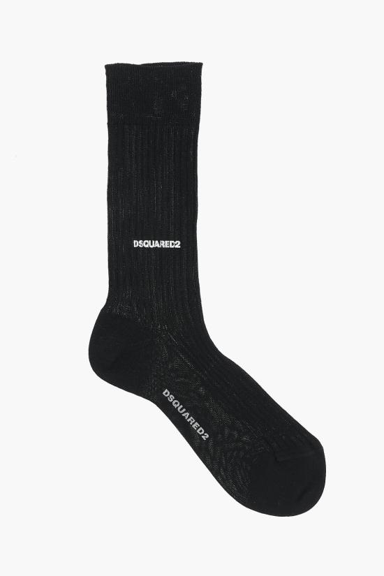  디스퀘어드2 양말 S82DFV14 SJ2900 010 Black