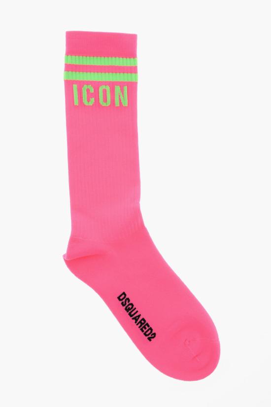  디스퀘어드2 양말 S82DFV14 SJ2370 673 Pink