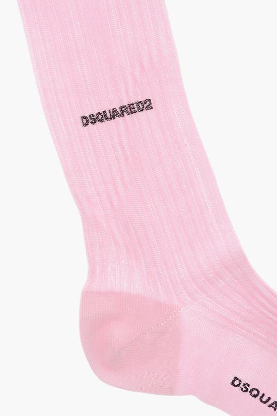  디스퀘어드2 양말 S82DFV14 SJ2900 660 Pink - DSQUARED2