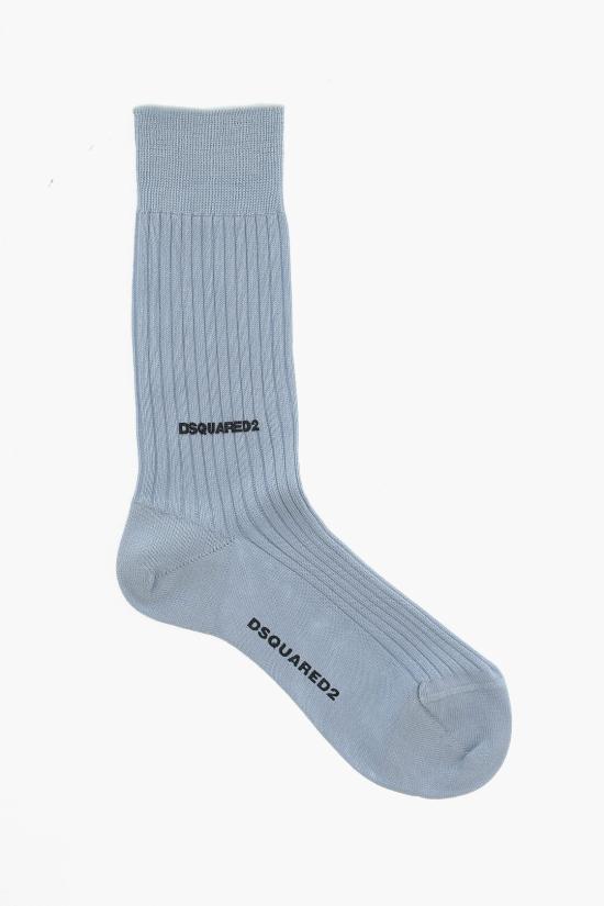  디스퀘어드2 양말 S82DFV14 SJ2900 450 Light blue