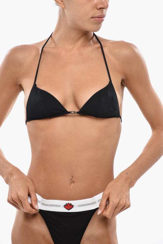  디스퀘어드2 비키니 수영복 S83D6BX6 SJ4700 018 Black