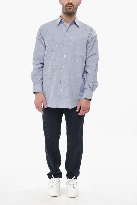  헬무트랭 긴팔 셔츠 O05HM599 G2P Blue - HELMUT LANG