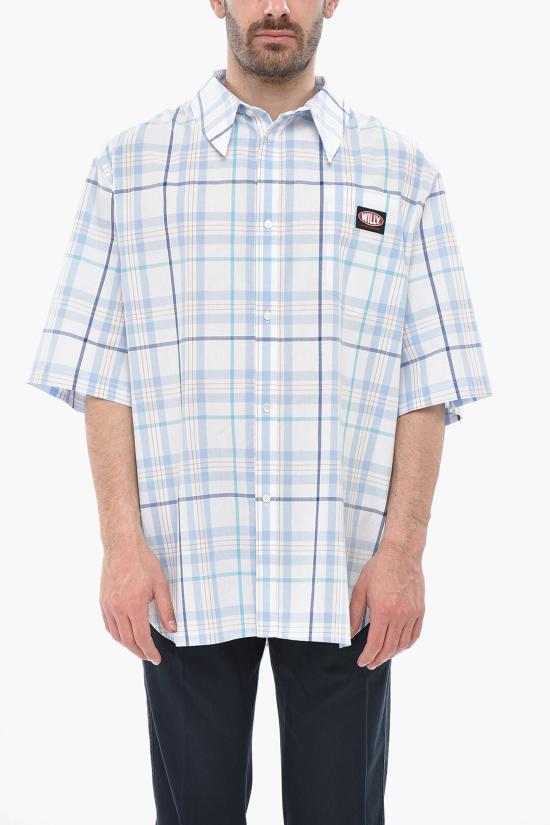  윌리 차바리아 반팔 셔츠 WCSHT0016 026 Blue