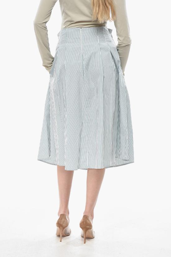  울리치 미디 스커트 CFWWSK0038FRUT2952 31040 Bianco Verde - WOOLRICH