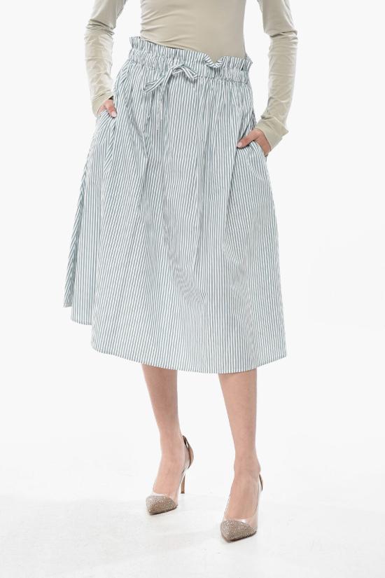  울리치 미디 스커트 CFWWSK0038FRUT2952 31040 Bianco Verde