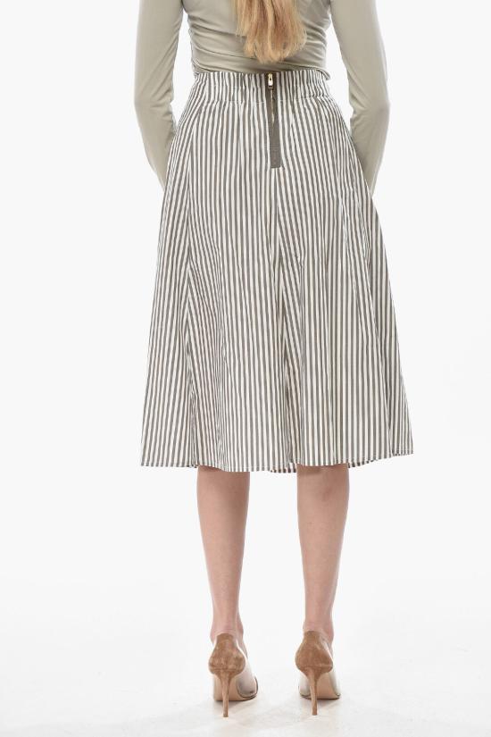  울리치 미디 스커트 CFWWSK0032FRUT2103 6341 Bianco Verde - WOOLRICH