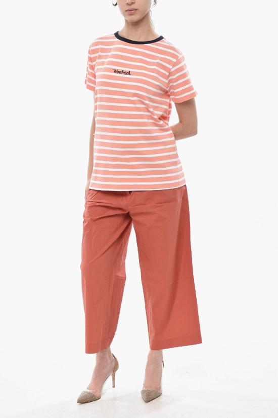  울리치 반팔 티셔츠 CFWWTE0055FRUT2947 4361 Bianco Rosa - WOOLRICH