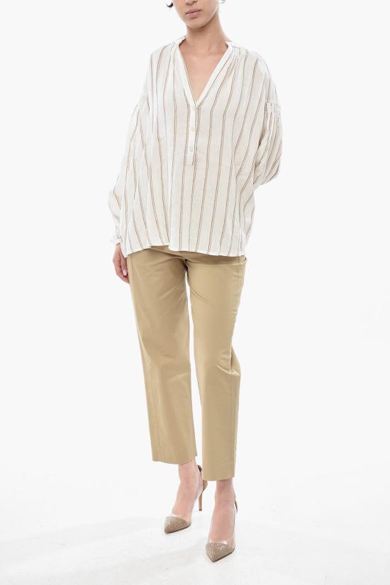  울리치 셔츠 CFWWSI0130FRUT2942 8679 Bianco Marrone - WOOLRICH