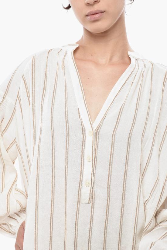  울리치 셔츠 CFWWSI0130FRUT2942 8679 Bianco Marrone - WOOLRICH