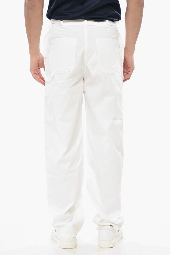  더로우 스트레이트 팬츠 981W3670 WHT White - THE ROW