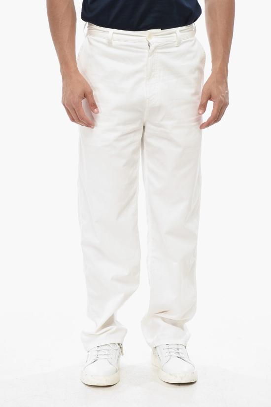  더로우 스트레이트 팬츠 981W3670 WHT White