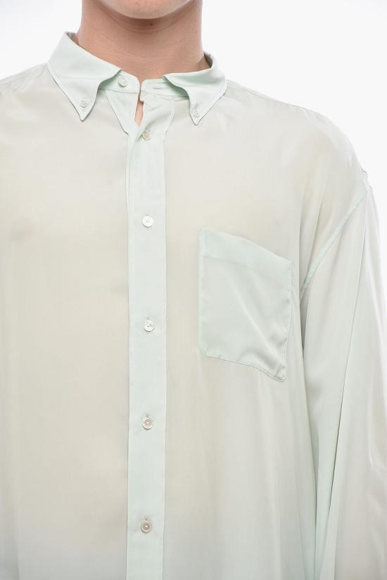 더로우 긴팔 셔츠 916W3678 LSG Green - THE ROW