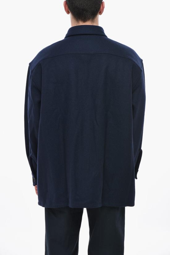  아미 코트 UJK226 WV0016 430 Blue - AMI