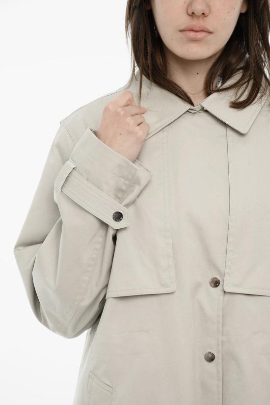  울리치 트렌치 코트 CFWWOU0838FRUT1974 1582 Gray - WOOLRICH