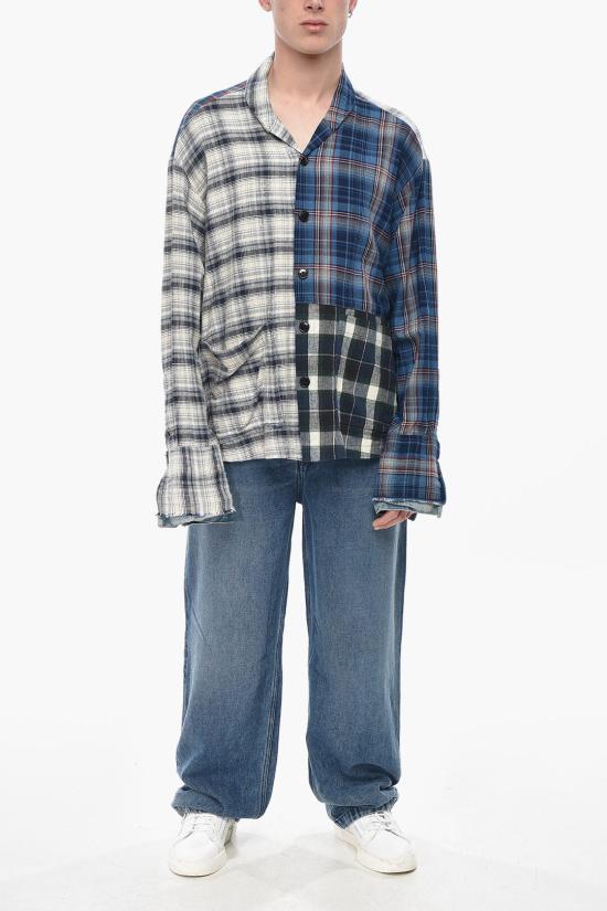  그렉로렌 긴팔 셔츠 JM115 MULTI Multicolor - GREG LAUREN