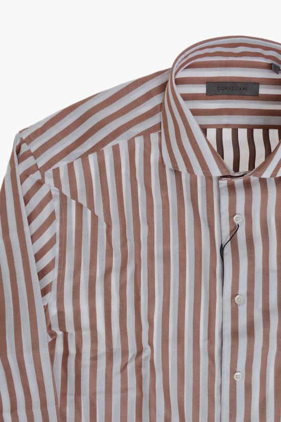  꼬르넬리아니 긴팔 셔츠 27P102 0281554 036 Orange - CORNELIANI