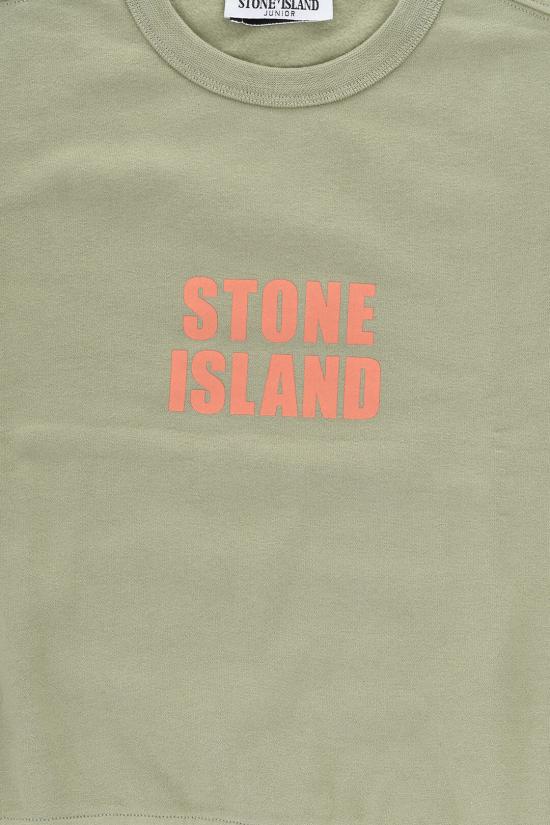  [키즈] 스톤 아일랜드 티셔츠 811661843 V0055 Green - STONE ISLAND