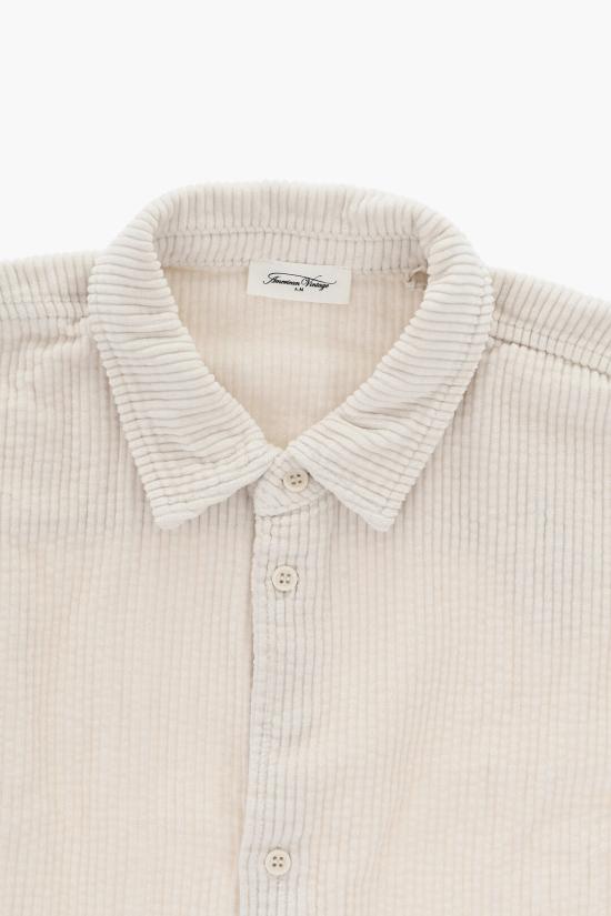 [키즈] 아메리칸 빈티지 셔츠 KPADO06AH24CO ECRVIN White - AMERICAN VINTAGE