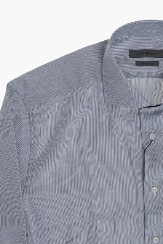  꼬르넬리아니 긴팔 셔츠 27P102 2581409 010 Blue - CORNELIANI