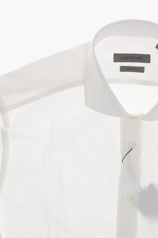  꼬르넬리아니 긴팔 셔츠 27P102 2581409 080 White - CORNELIANI