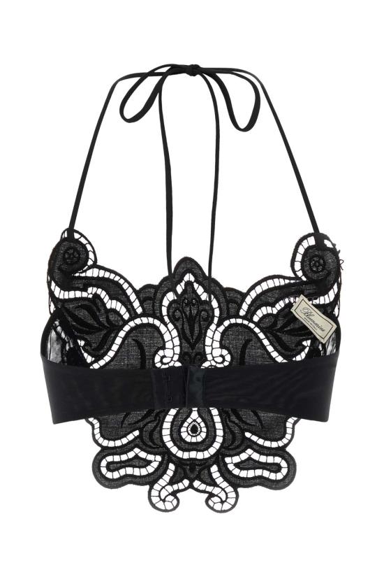 26SS 블루마린 스웨터 4C242A N0990 Black - BLUMARINE