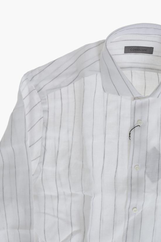  꼬르넬리아니 긴팔 셔츠 27P102 2581332 080 White - CORNELIANI