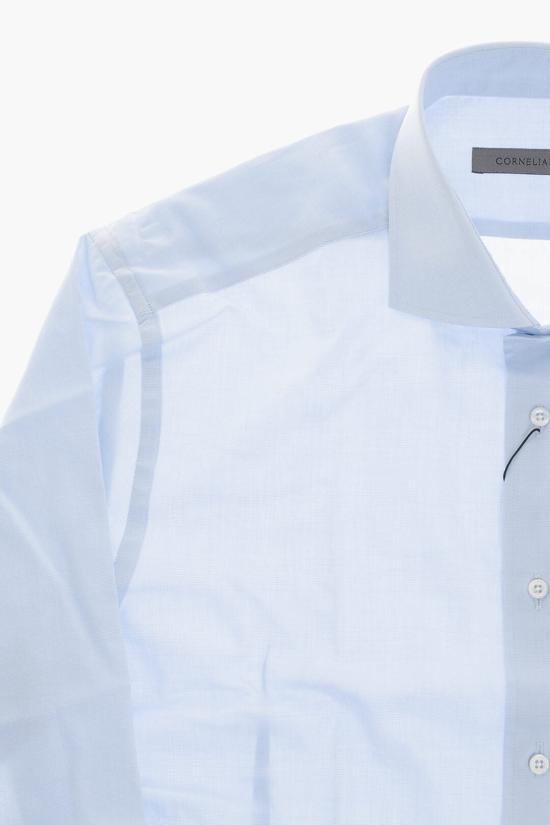  꼬르넬리아니 긴팔 셔츠 27P102 2581324 001 Light blue - CORNELIANI