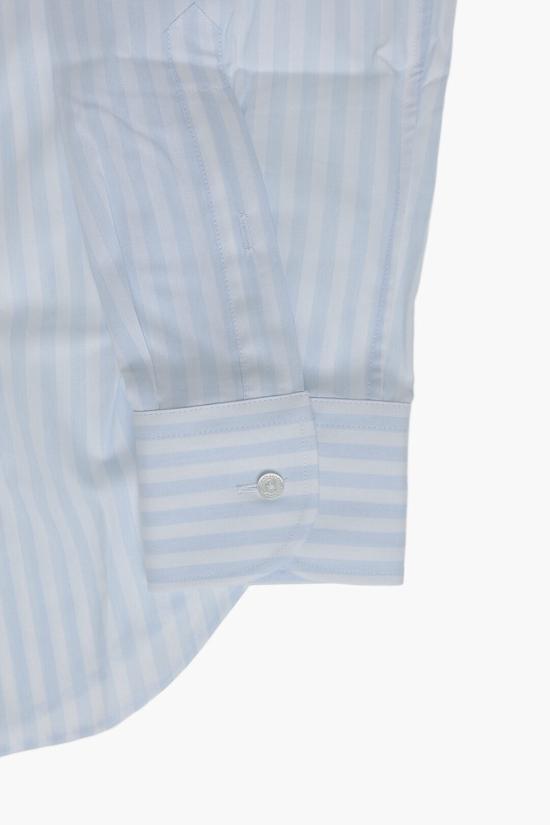  꼬르넬리아니 긴팔 셔츠 27P102 2581324 004 Azzurro Bianco - CORNELIANI