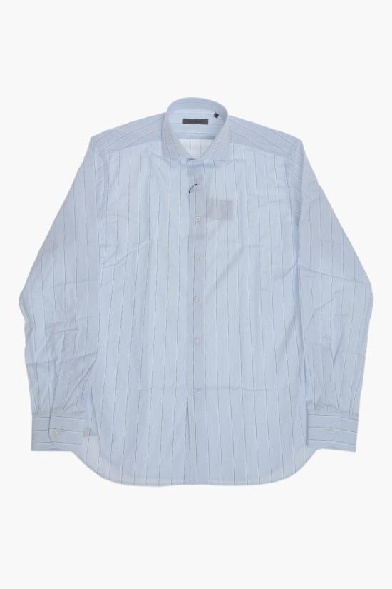 꼬르넬리아니 긴팔 셔츠 27P102 2581326 001 Blue - CORNELIANI