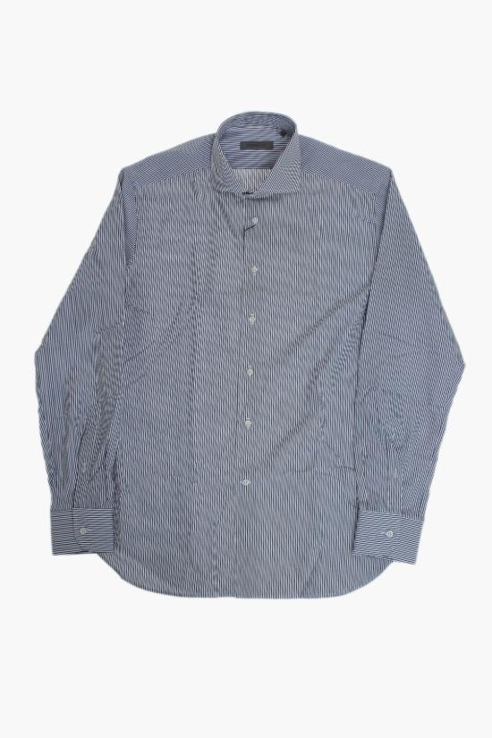  꼬르넬리아니 긴팔 셔츠 27P102 2581248 007 Bianco Blu - CORNELIANI