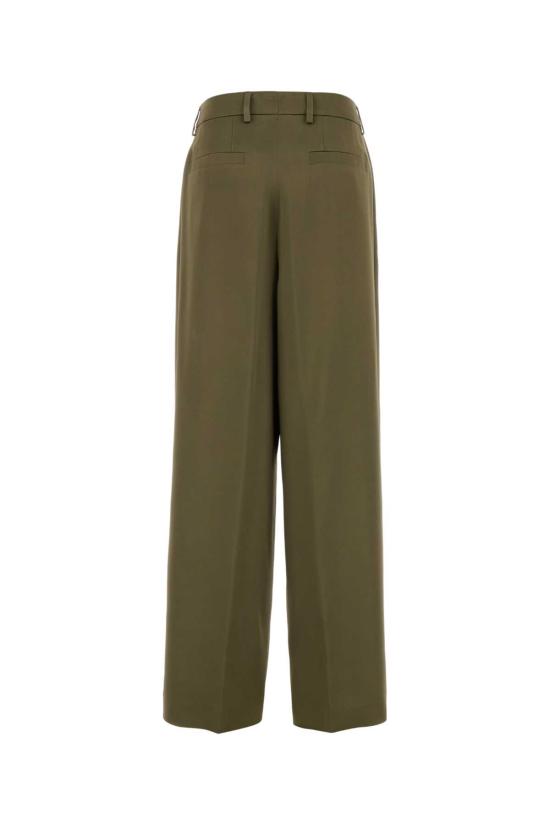 25FW 드리스 반 노튼 스트레이트 팬츠 2520109462070 606 Green - DRIES VAN NOTEN