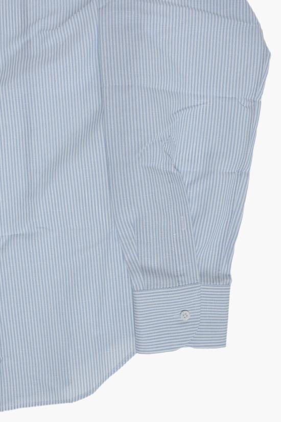  꼬르넬리아니 긴팔 셔츠 27P102 2581239 003 Bianco Blu - CORNELIANI