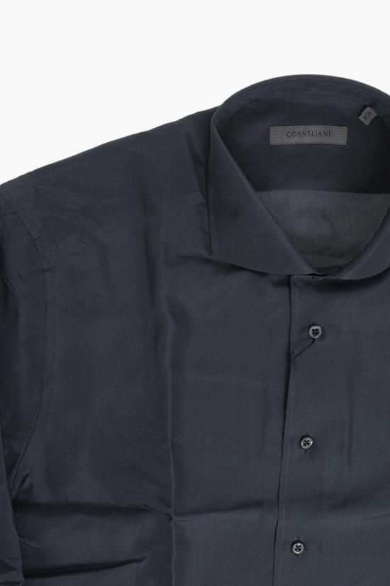  꼬르넬리아니 긴팔 셔츠 27P102 2581107 001 Blue - CORNELIANI