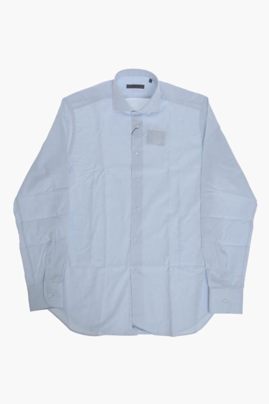  꼬르넬리아니 긴팔 셔츠 27P102 0981000 009 Light blue - CORNELIANI