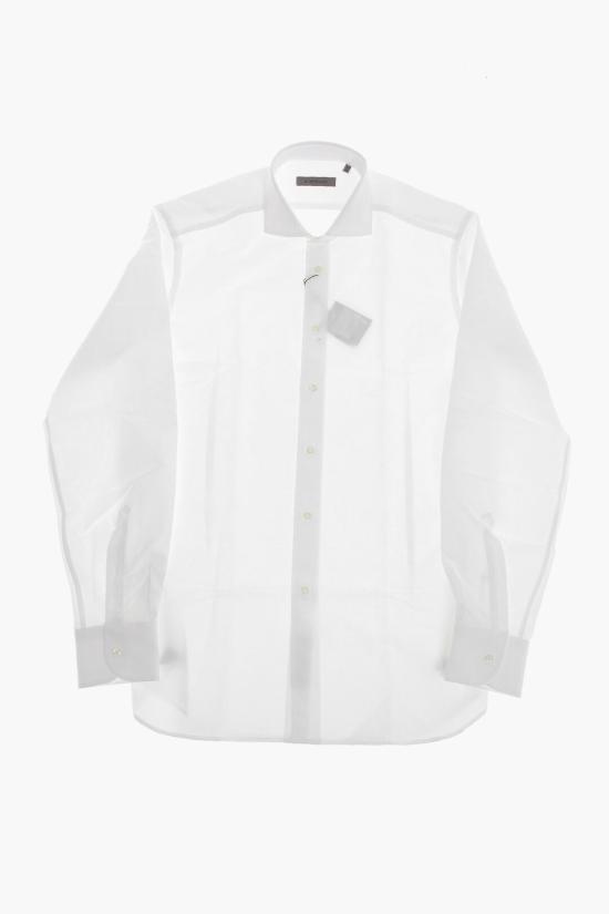  꼬르넬리아니 긴팔 셔츠 27P102 2581105 028 White - CORNELIANI