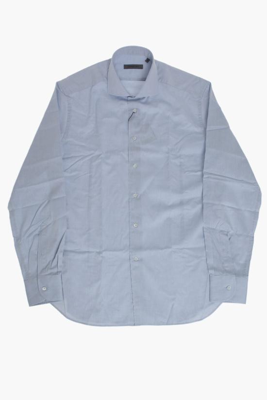  꼬르넬리아니 긴팔 셔츠 27P102 0981000 008 Blue - CORNELIANI