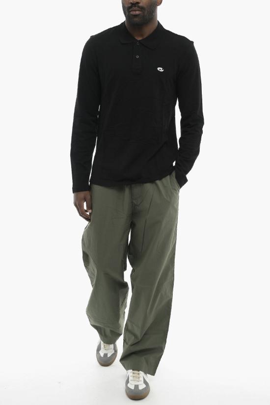  디젤 폴로 티셔츠 A06317 0AIJR 9XX Black - DIESEL