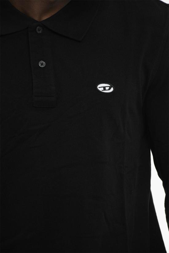 디젤 폴로 티셔츠 A06317 0AIJR 9XX Black - DIESEL