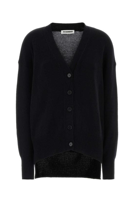 26FW 질샌더 스웨터 J02HP0009J13206 001 Black