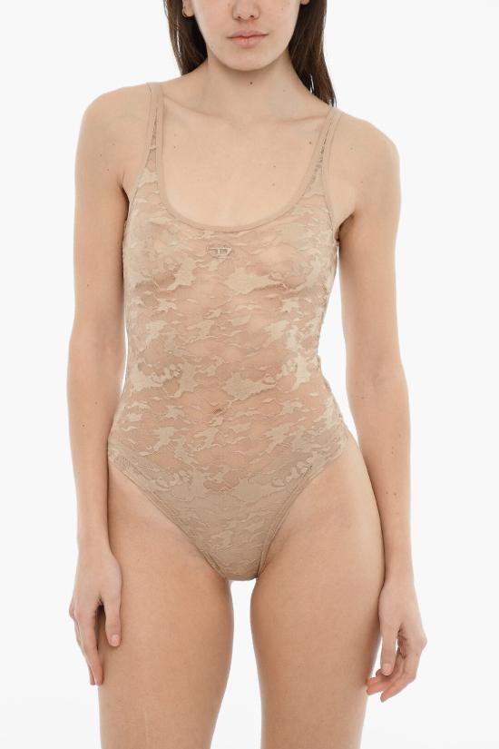  디젤 바디수트 티셔츠 A17536 0DRAK 7EH Beige