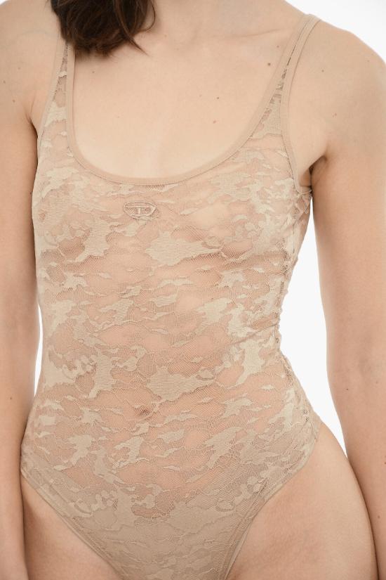  디젤 바디수트 티셔츠 A17536 0DRAK 7EH Beige - DIESEL
