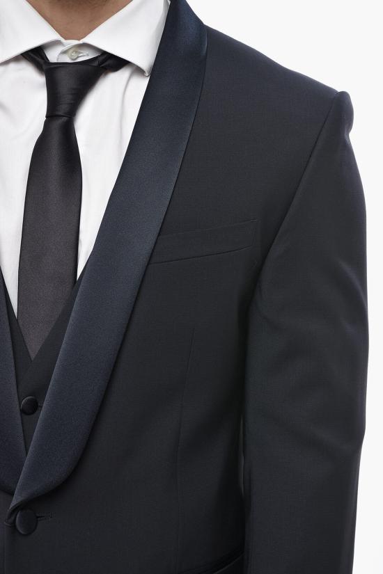  꼬르넬리아니 수트 세트 938T61 9398520 001 Blue - CORNELIANI