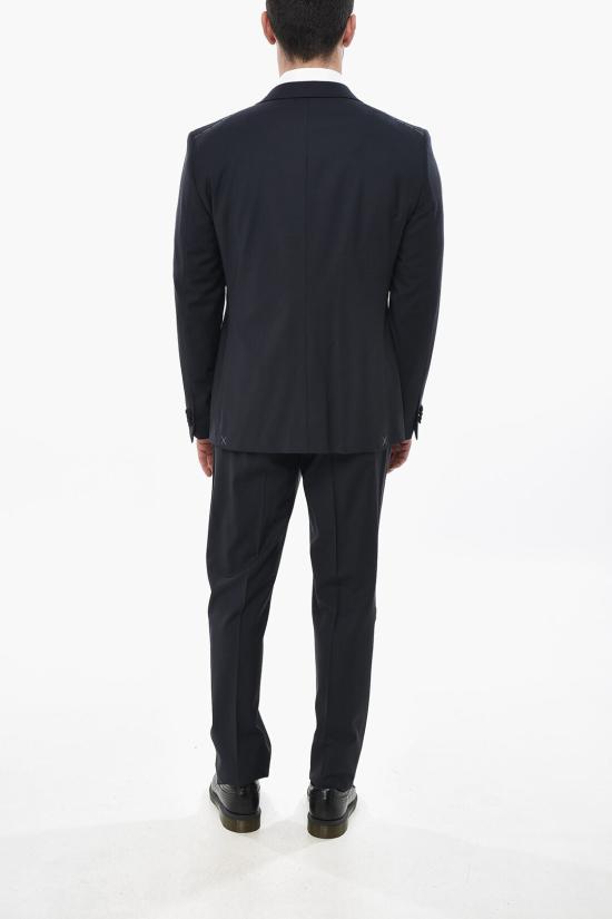  꼬르넬리아니 수트 세트 938T60 9398520 001 Blue - CORNELIANI